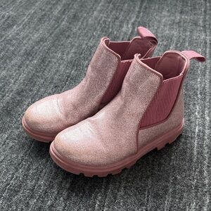 Native Sparkly Pink Kids Boots